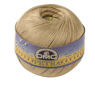 DMC Petra No. 5 Crochet Yarn Unicolor 53782 Wheat