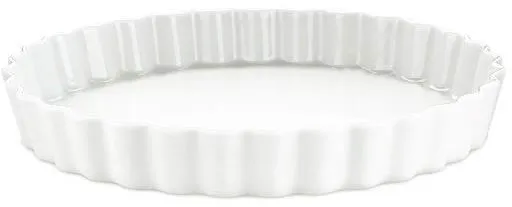 Pillivuyt tart dish no. 10, 29 cm - White