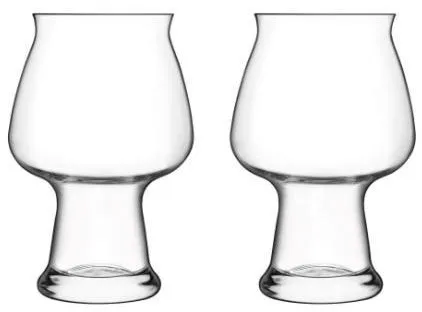 Luigi Bormioli Birrateque cider beer glass 2 pieces