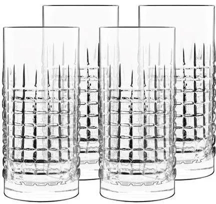 Luigi Bormioli Mixology Charm beer glass/long drink glass 16 cm 48 cl 4 pieces. Clear